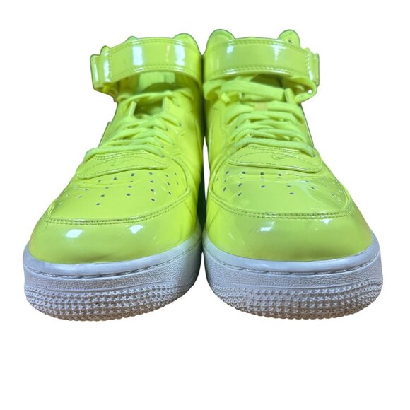 Nike Air Force 1 Midtop UV 'Volt' Sneakers Men's Size 8 in Green - - Picture 3 of 9